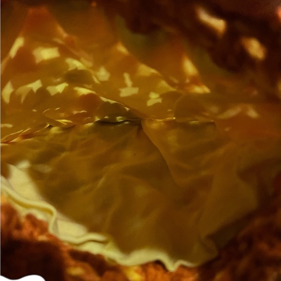 Vintage handcrafted Crochet Multicolored drawstring Bag - Picture 10 of 10